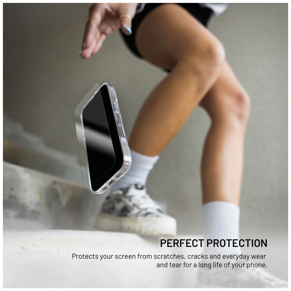 FIXED Protection d'écran en verre trempé 2,5D pour Apple iPhone Air, lot de 2