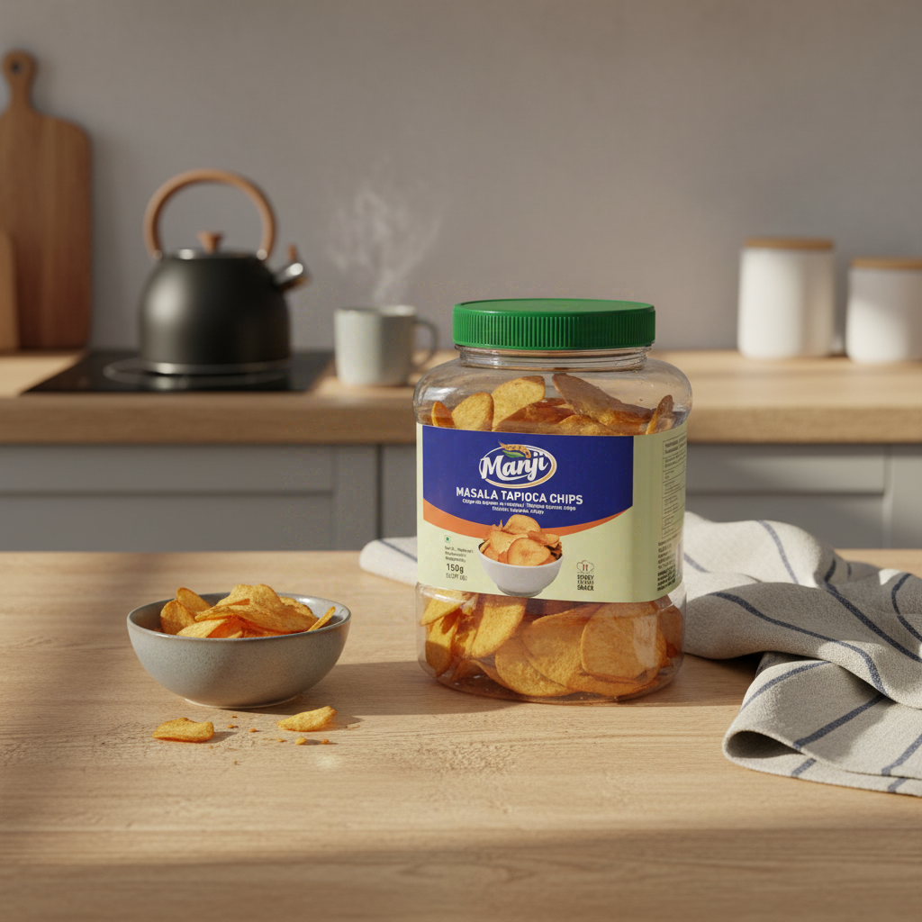 Manji Chips de tapioca au masala - 150 g