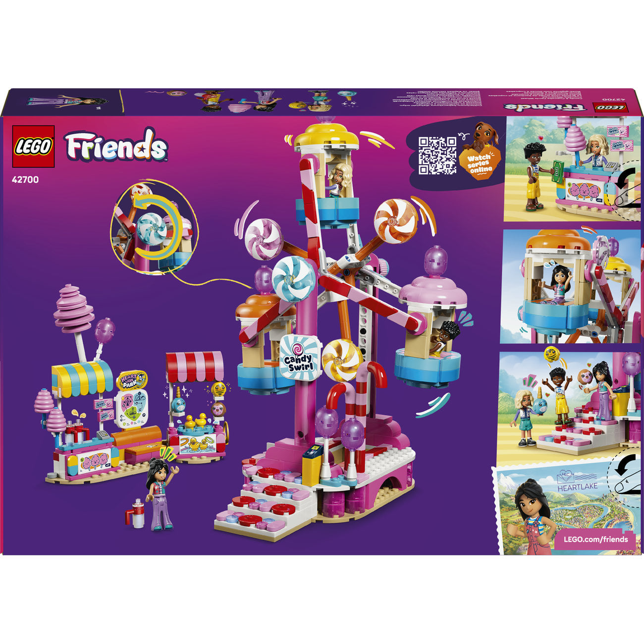 LEGO Friends 42700 La grande roue ornée de bonbons et cupcakes