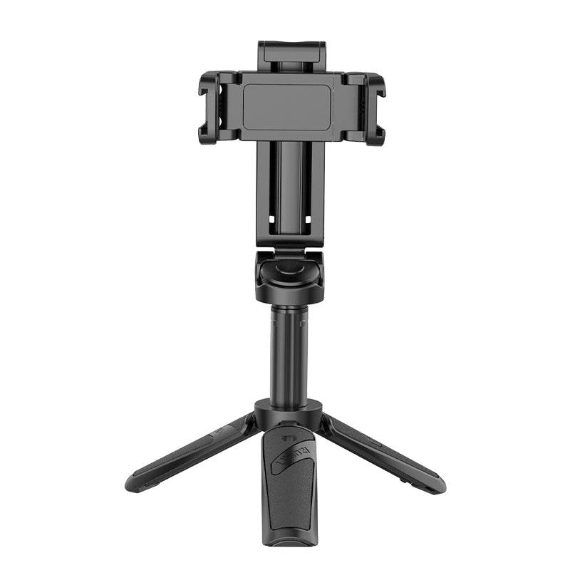 Ulanzi JJ02 Perche à selfie Bluetooth, Mini trépied extensible 3 en 1, Support pour téléphone portable, Poignée pour smartphone avec télécommande, 2 griffes porte-accessoires, Pour smartphones iPhone/Samsung/Android