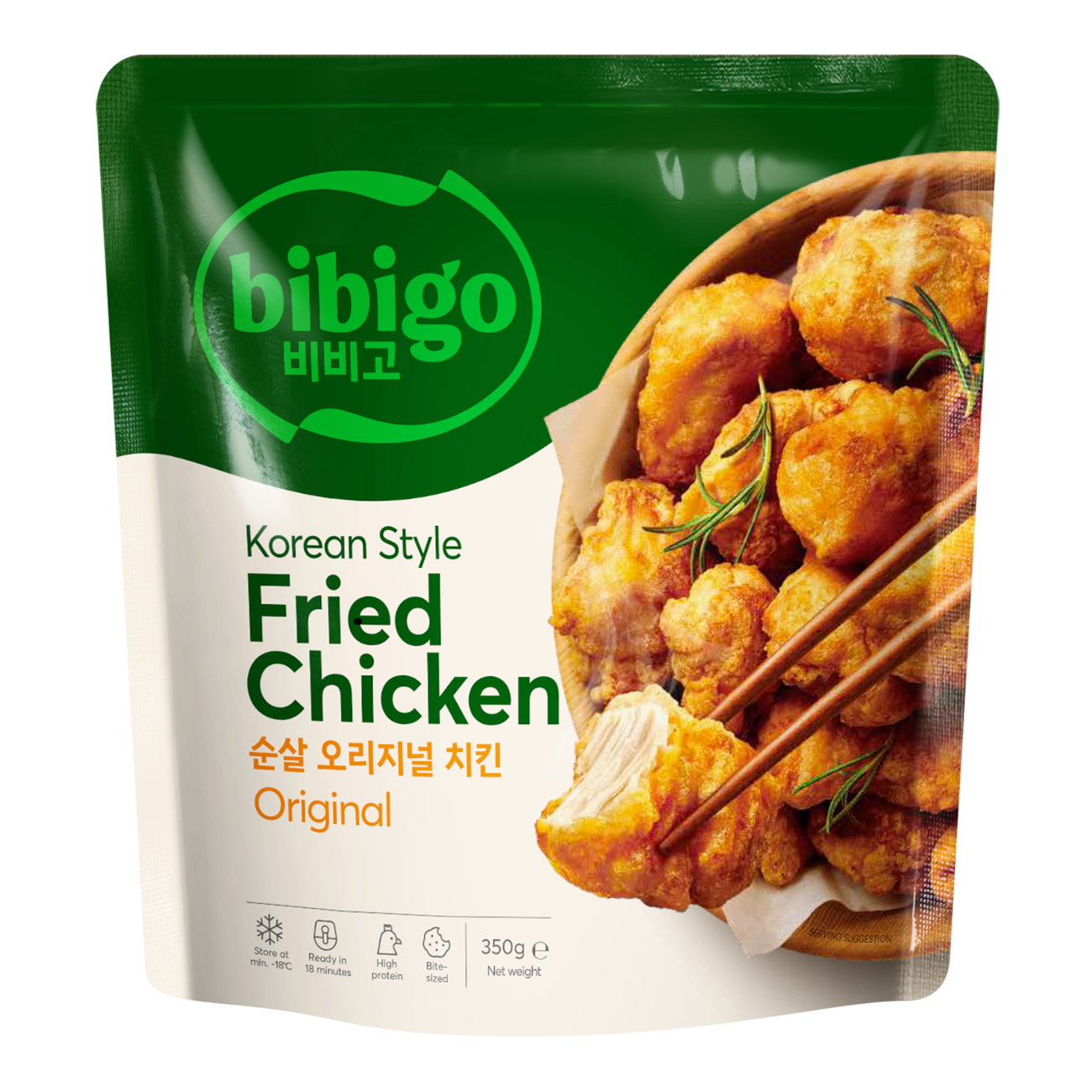 Bibigo Poulet frit à la coréenne - 350 g