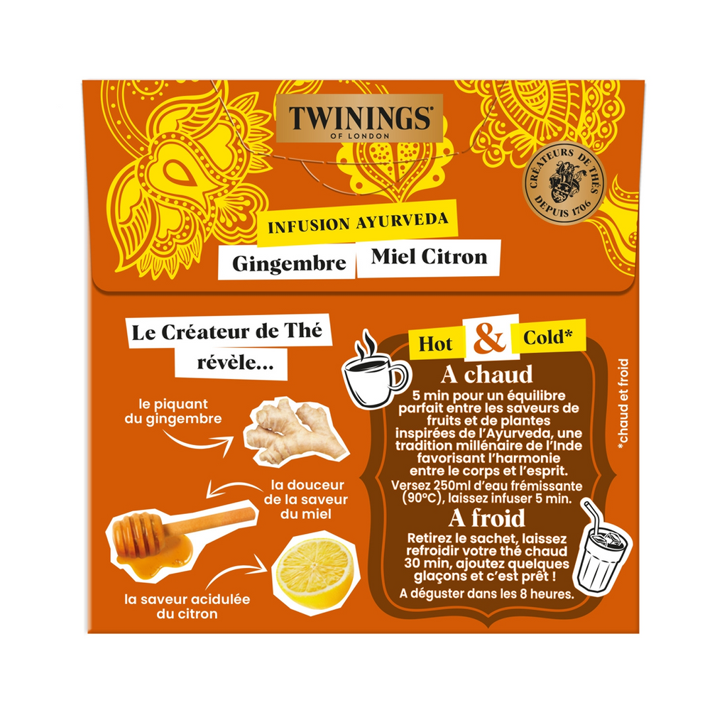 Twinings Infusion miel 32 g