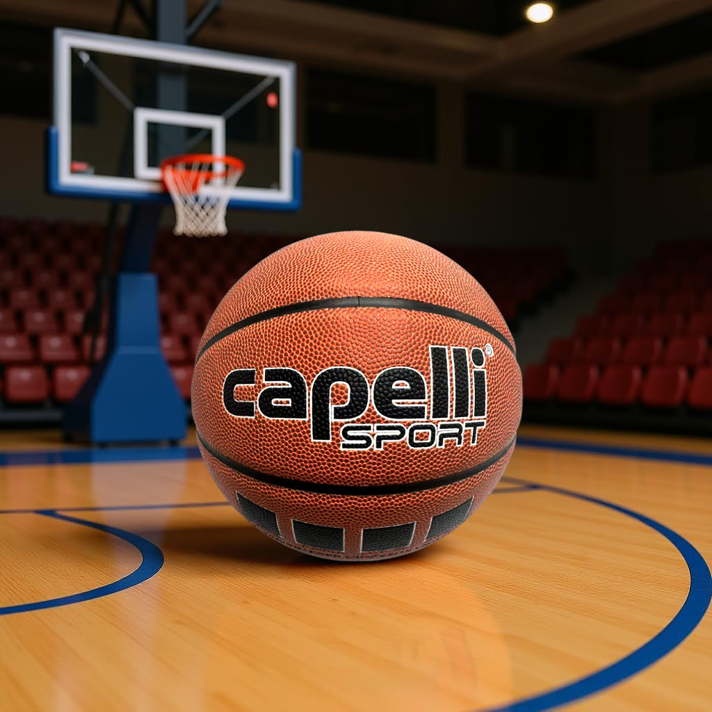 Capelli Sport Ballon de basket CS taille 7 Équipe I en polyuréthane intérieur/extérieur