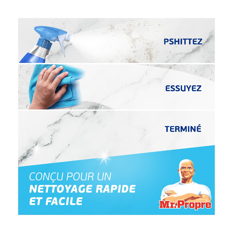 Mr. Propre Nettoyant cuisine en spray citron 800 ml