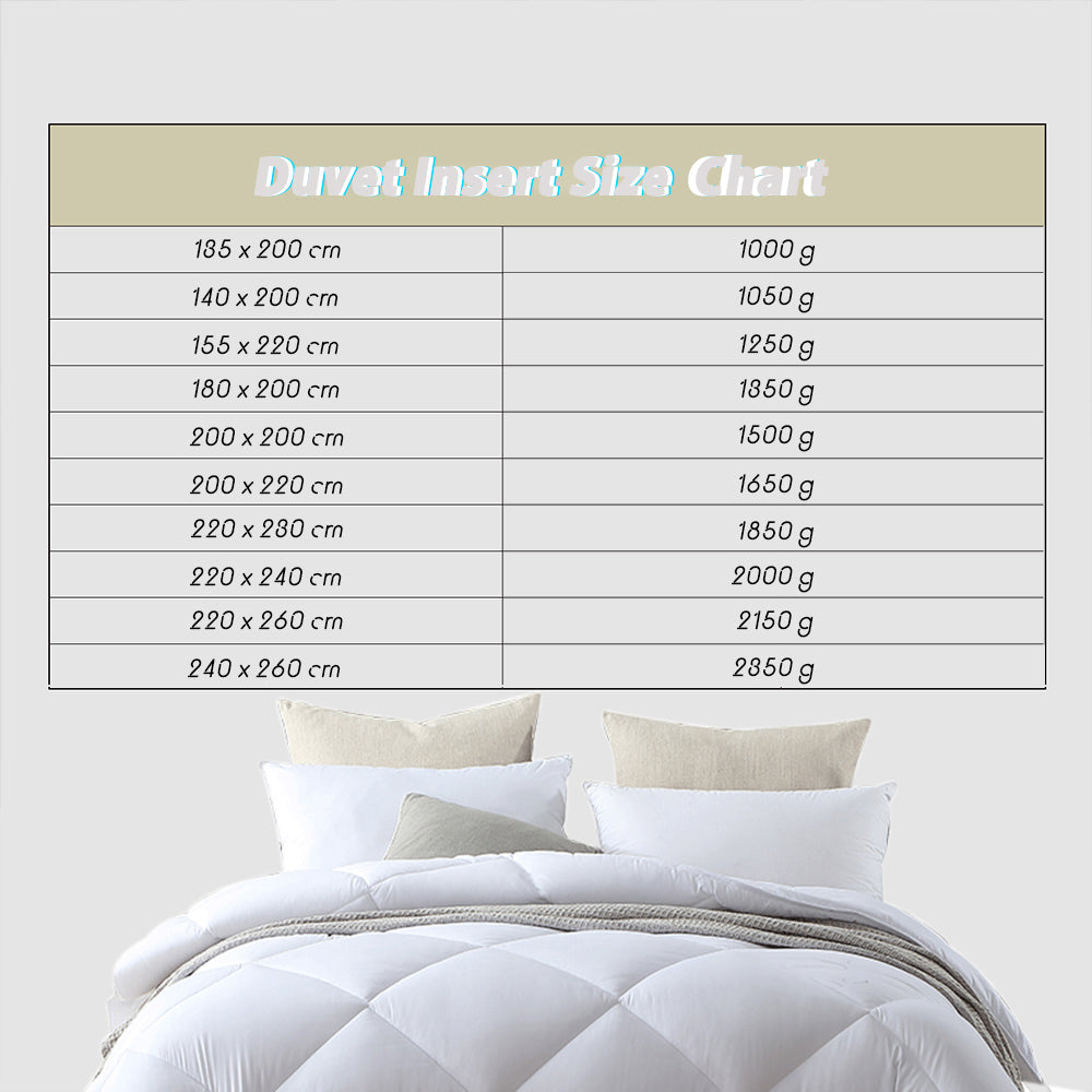 MENDALE Couette double respirante et douce, toutes saisons, non-allergique et lavable - 220 x 230 cm