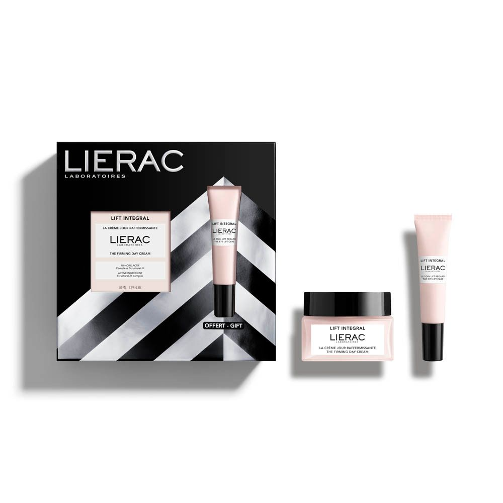LIERAC Lift Intégral Coffret Crème Jour Raffermissante 50ml + Soin Lift Regard 15ml