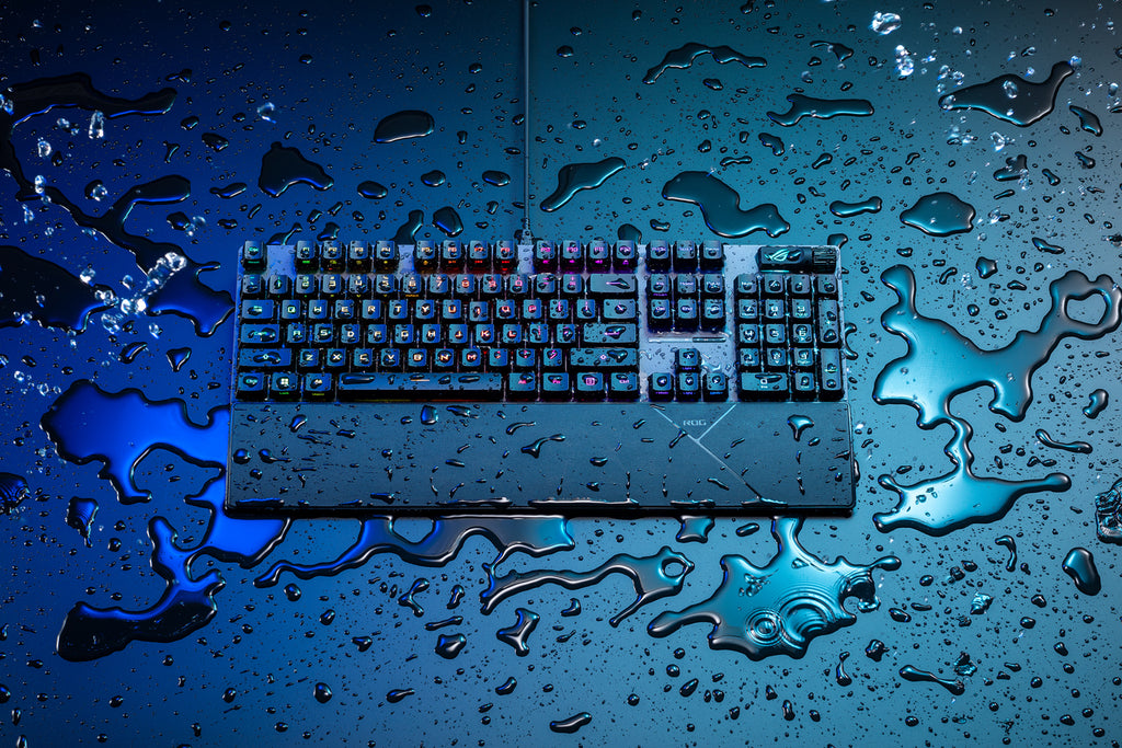 ASUS ROG Scope II 96 RX Clavier de Jeu Optique-Mécanique Filaire - AZERTY - Noir