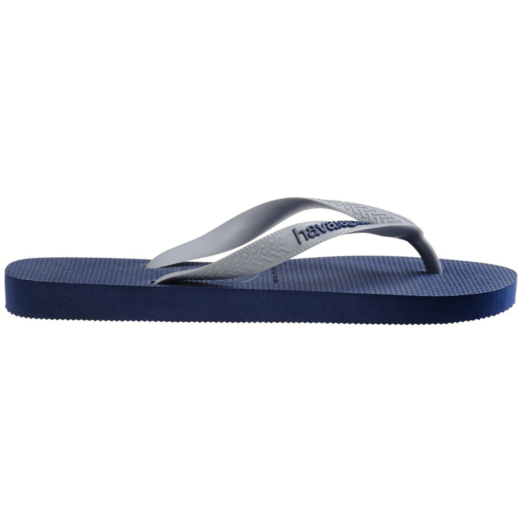 HAVAIANAS Top Logo Pop Up Tongs Navy/Ice Grey