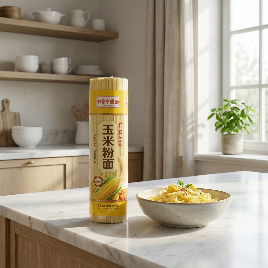 Bai Xiang Nouilles de maïs - 1 kg