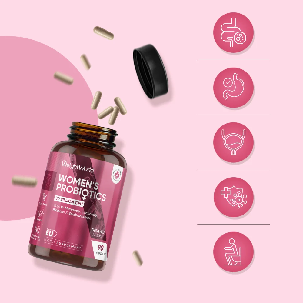 WeightWorld Probiotiques pour femmes 90 gélules