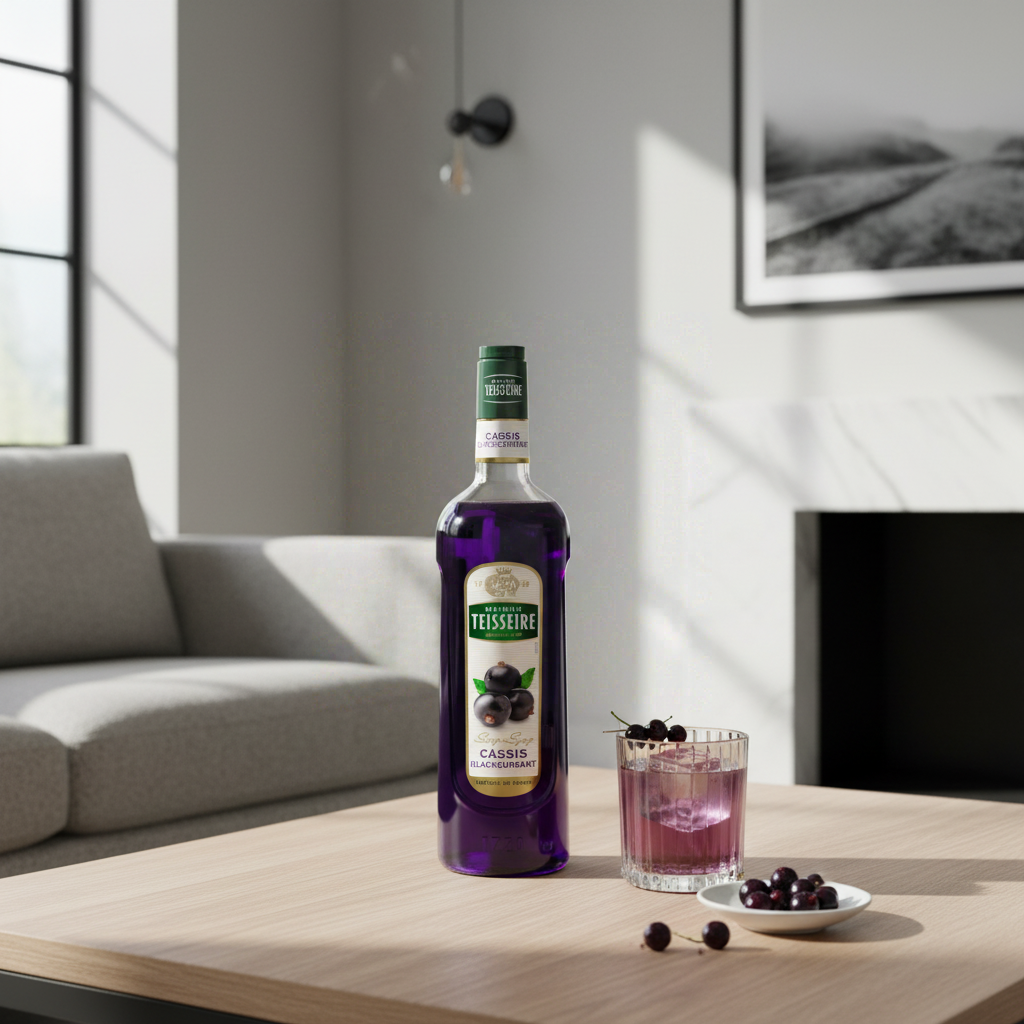 TEISSEIRE Sirop cassis - 1 L
