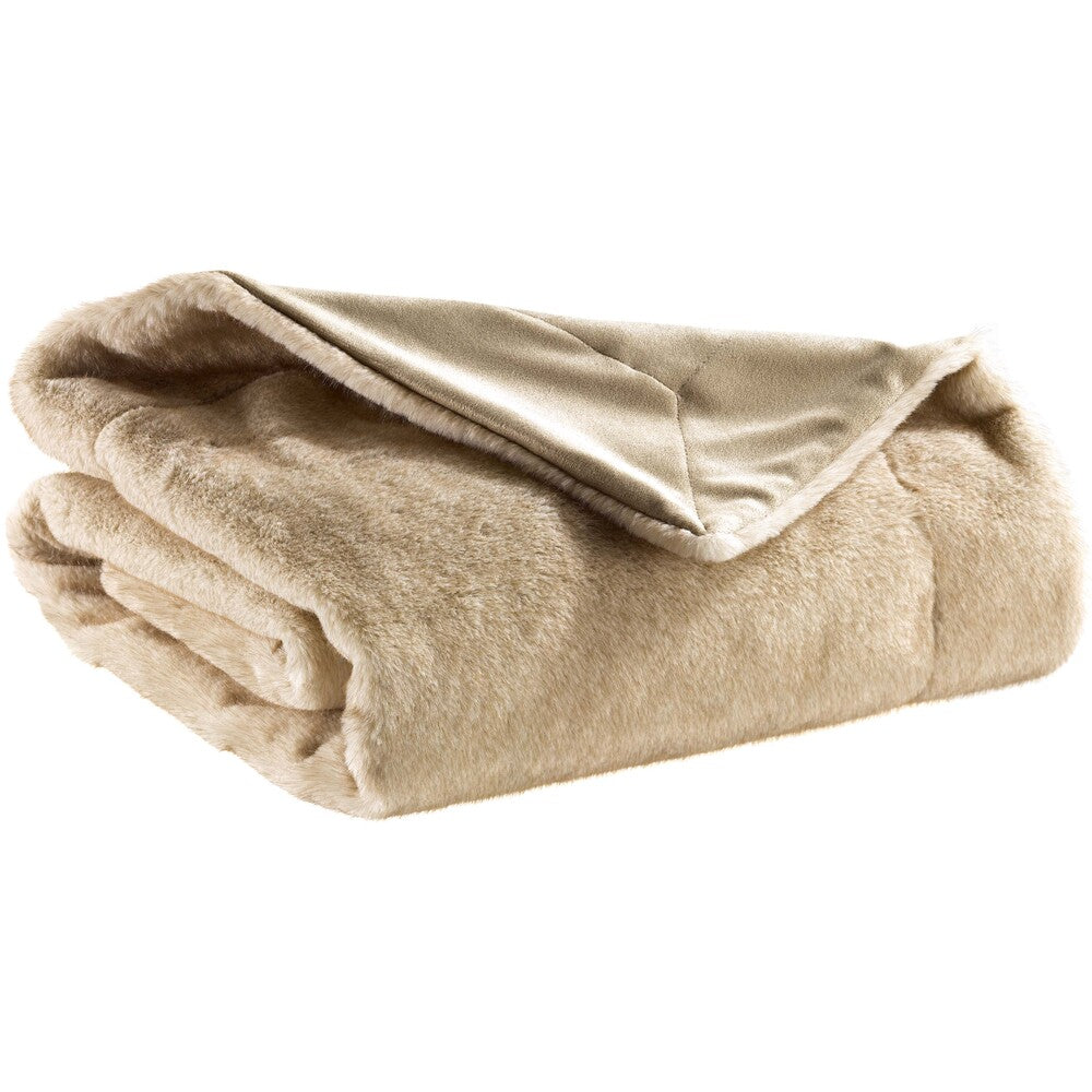 Vivaraise Liwen Plaid naturel - 140 x 180 cm