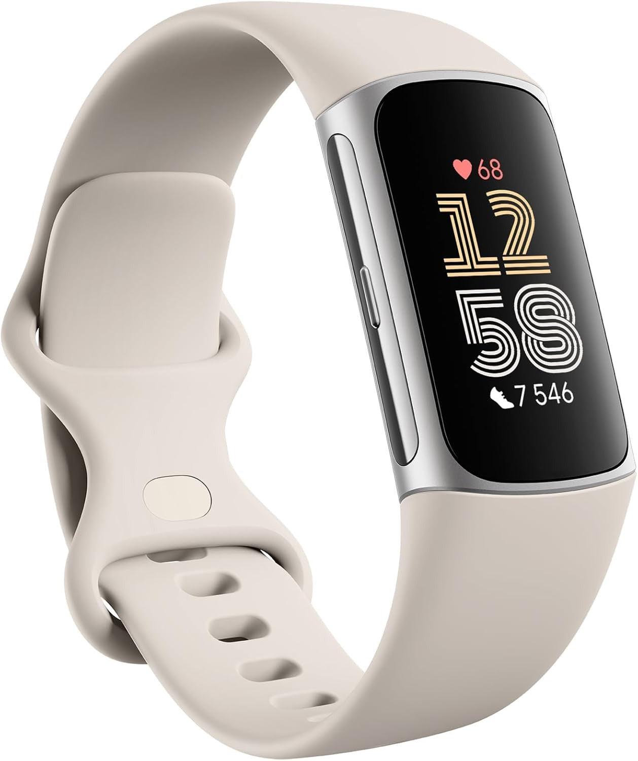 Fitbit Charge 6 Porcelaine/ Argent