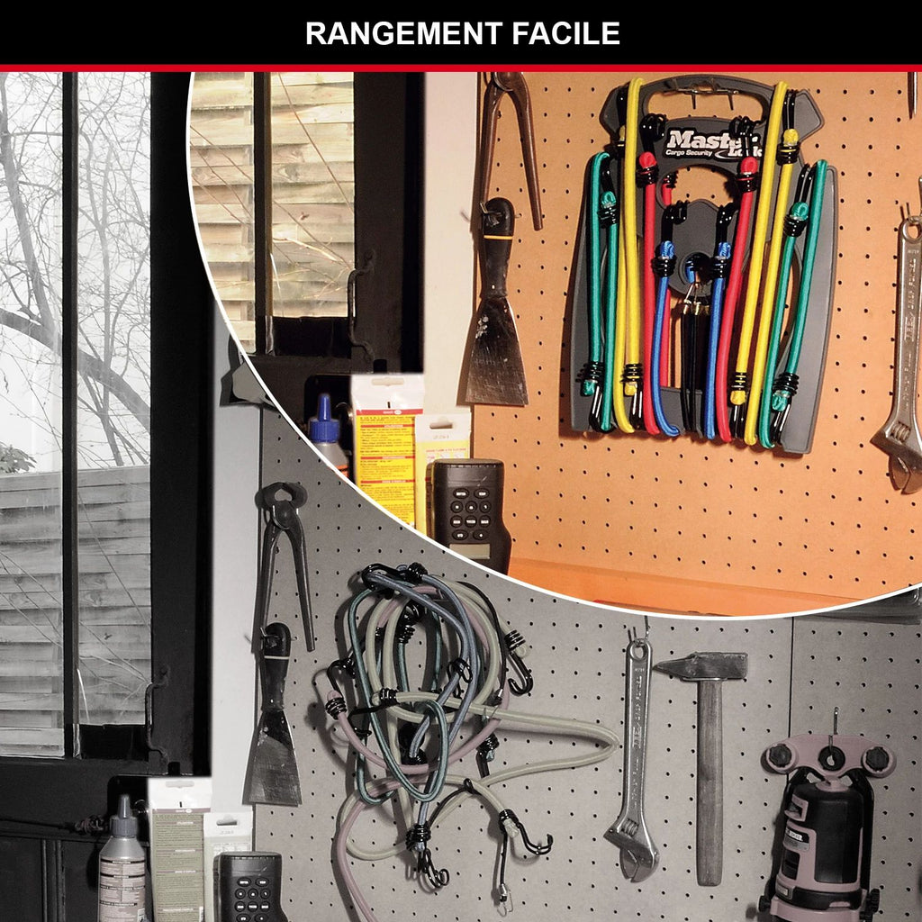 STANLEY® Intelli Tools Organisateur de tendeurs élastiques double fil - Lot de 10