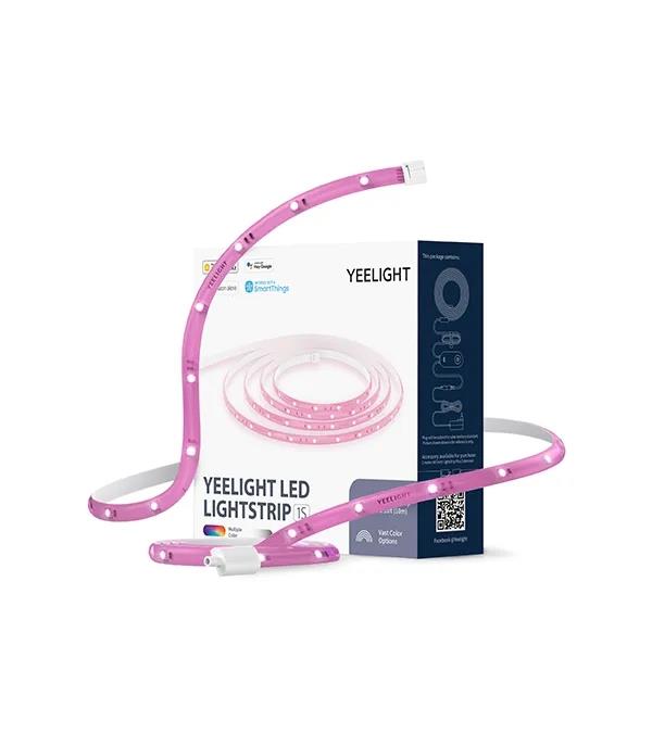 Yeelight Bande lumineuse LED 1S ABS + PC couleur, luminosité et température réglables commande maison connectée 32,8 pi YLDD05YL, Promotion du Nouvel An, Meilleures idées cadeaux