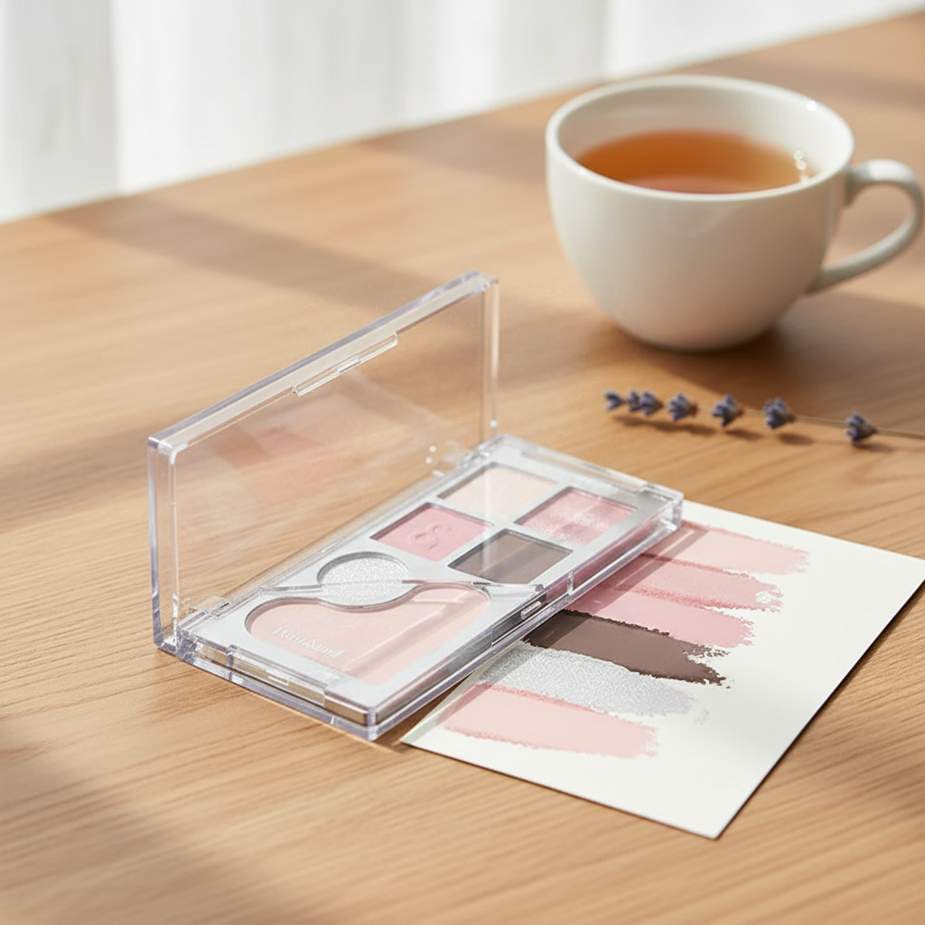rom&nd Palette Bare Layer - No.02 Strawberry Mood - 14 g