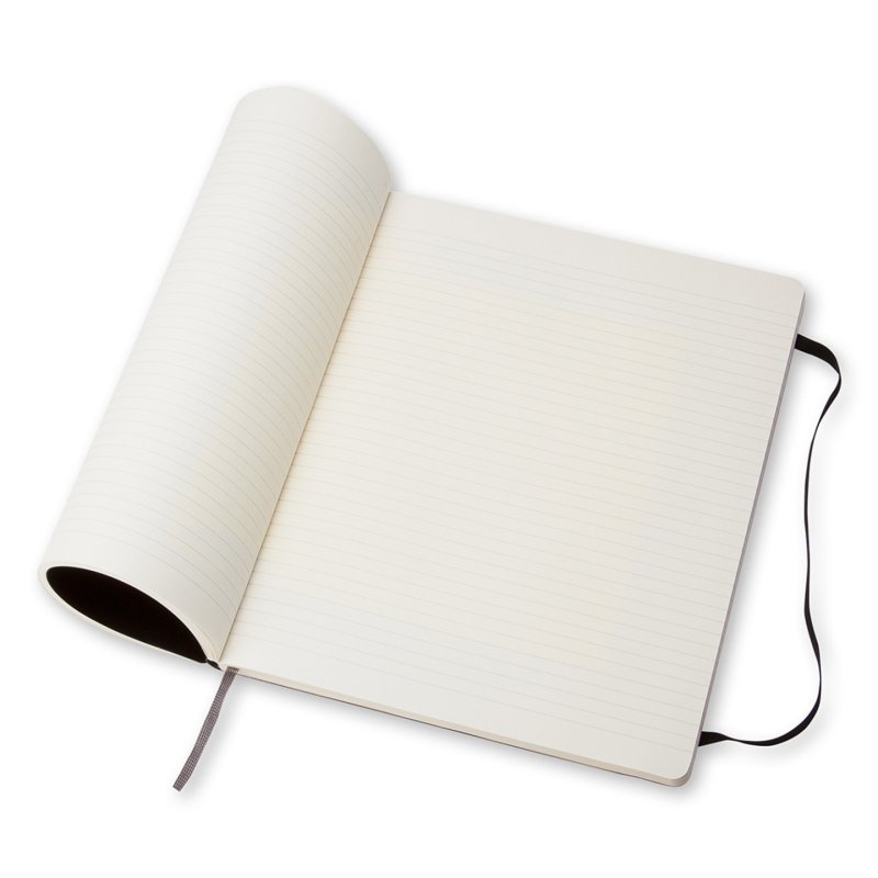 MOLESKINE Carnet Classique - Très Grand Format Noir Ligné