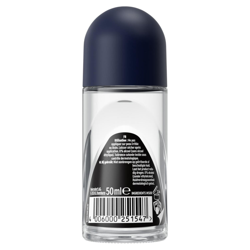 NIVEA MEN Déodorant Aisselles Black & White Original Protection 72h Bille 50ml