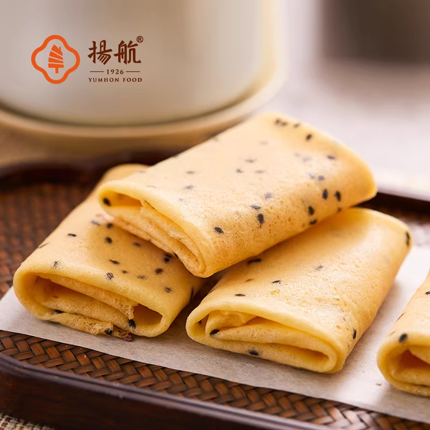 Yanghang Rouleaux aux Œufs Fait Main Saveur Algues 168 g