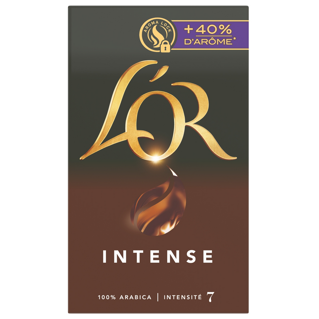 L'OR Café Moulu Intense 100% Arabica Intensité 7 le paquet de 250g
