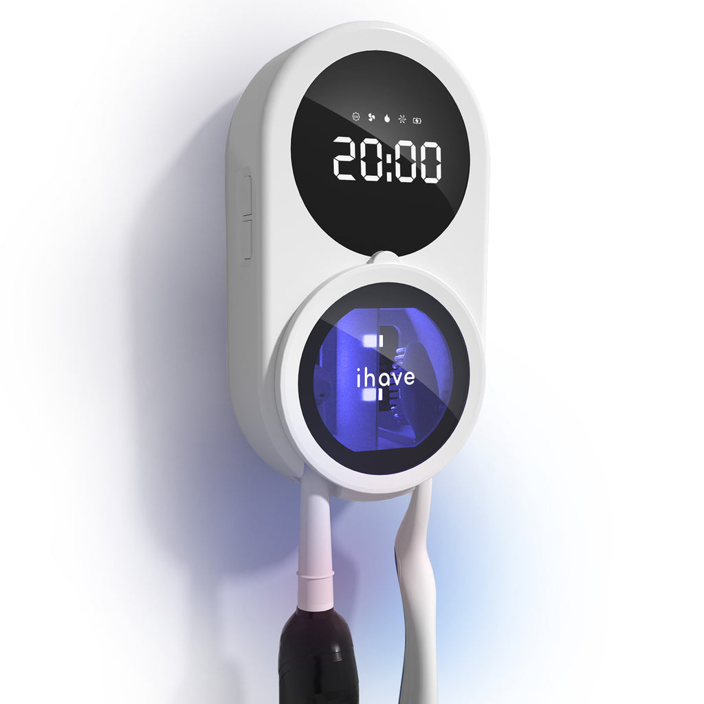 iHave F6 Stérilisateur de brosse à dents avec porte-brosse à dents