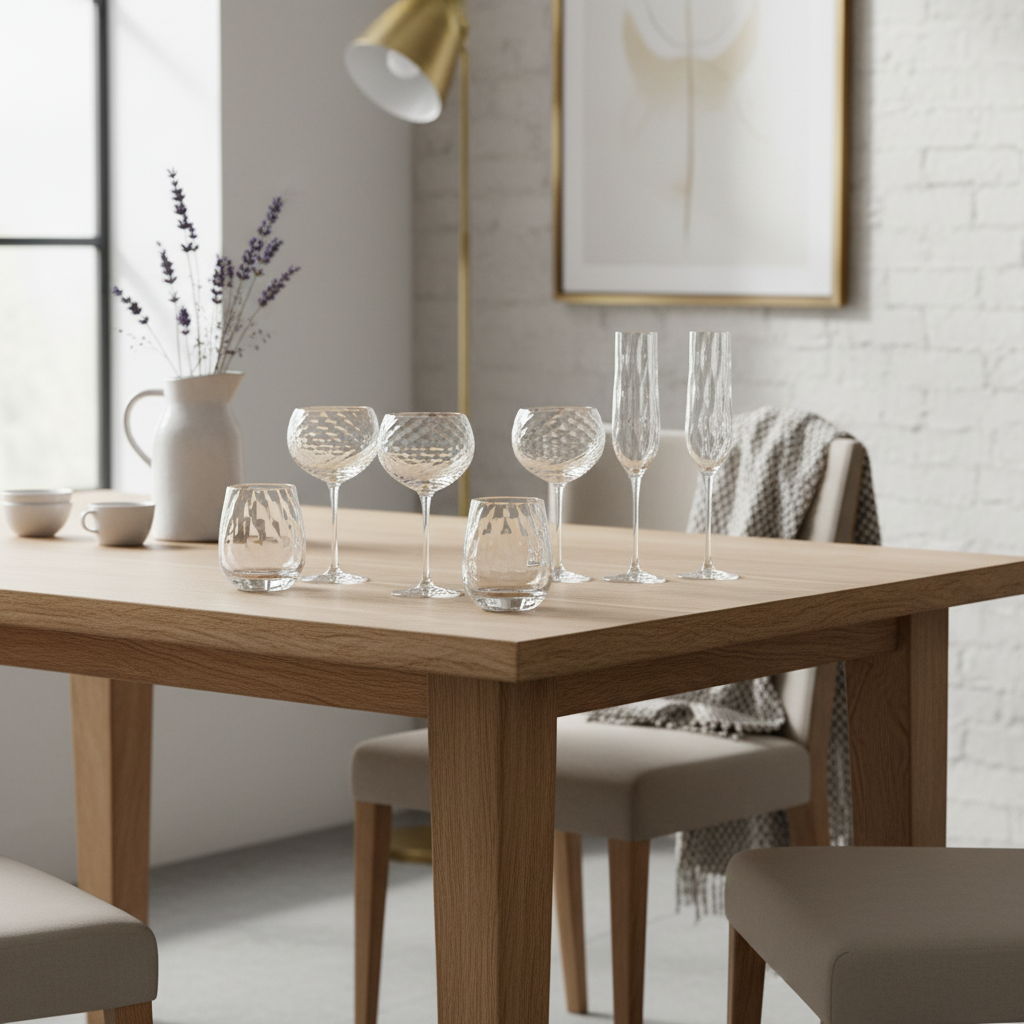 BJÖRN Set de verres complet STEN - 24 pièces