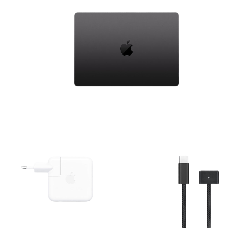 Apple MacBook Air 15" (M4, CPU 10 cœurs, GPU 10 cœurs) avec 24 Go RAM et 512 Go SSD - Minuit, AZERTY