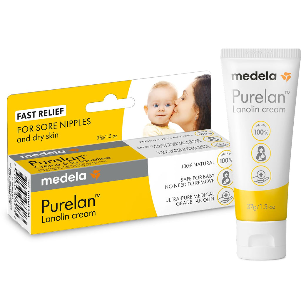 MEDELA Purelan - Crème à la lanoline pour l'allaitement, 37 g