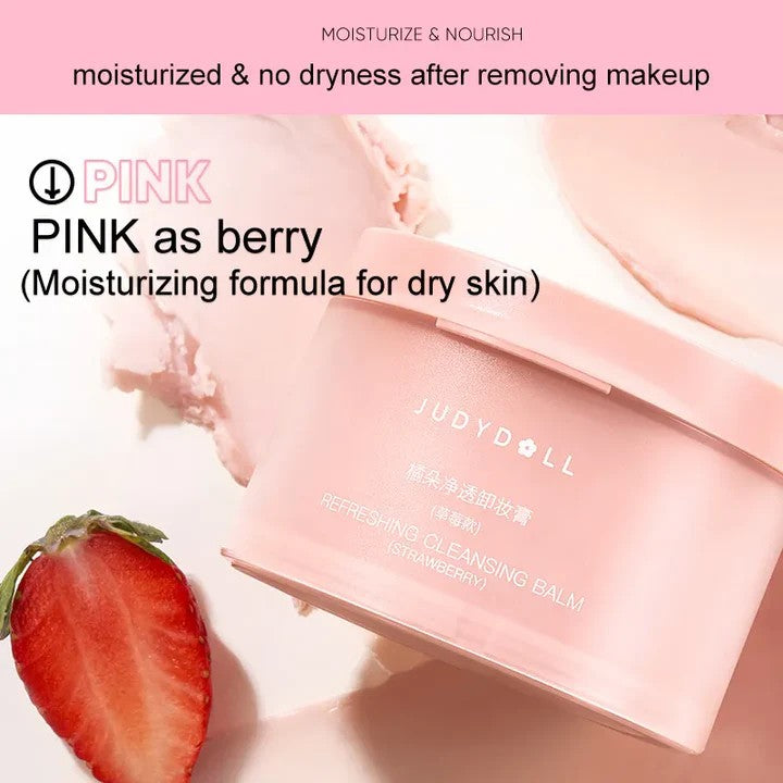 Judydoll Baume nettoyant rafraîchissant (Fraise) 100 ml