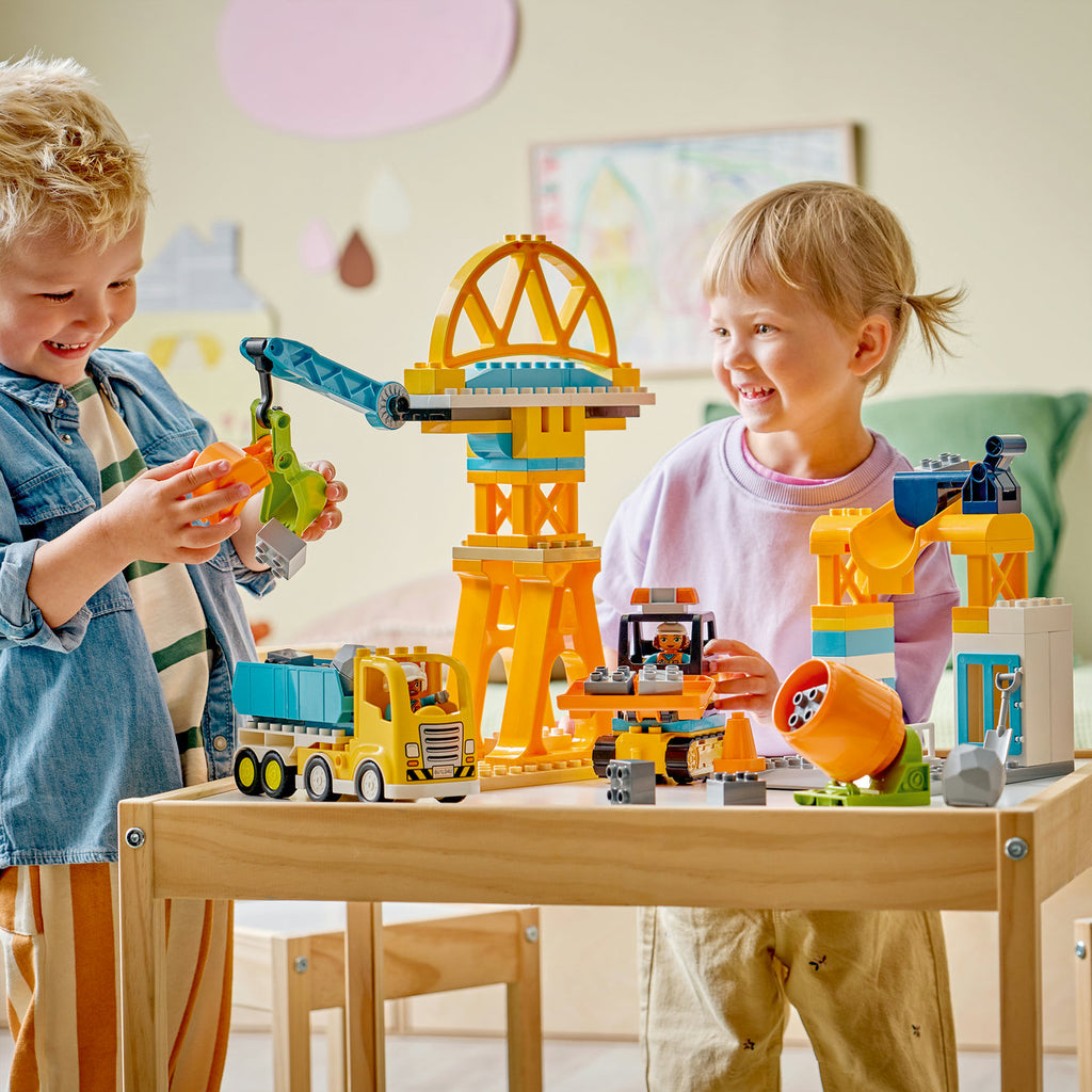 LEGO DUPLO 10476 Le chantier et les véhicules de construction 3-en-1