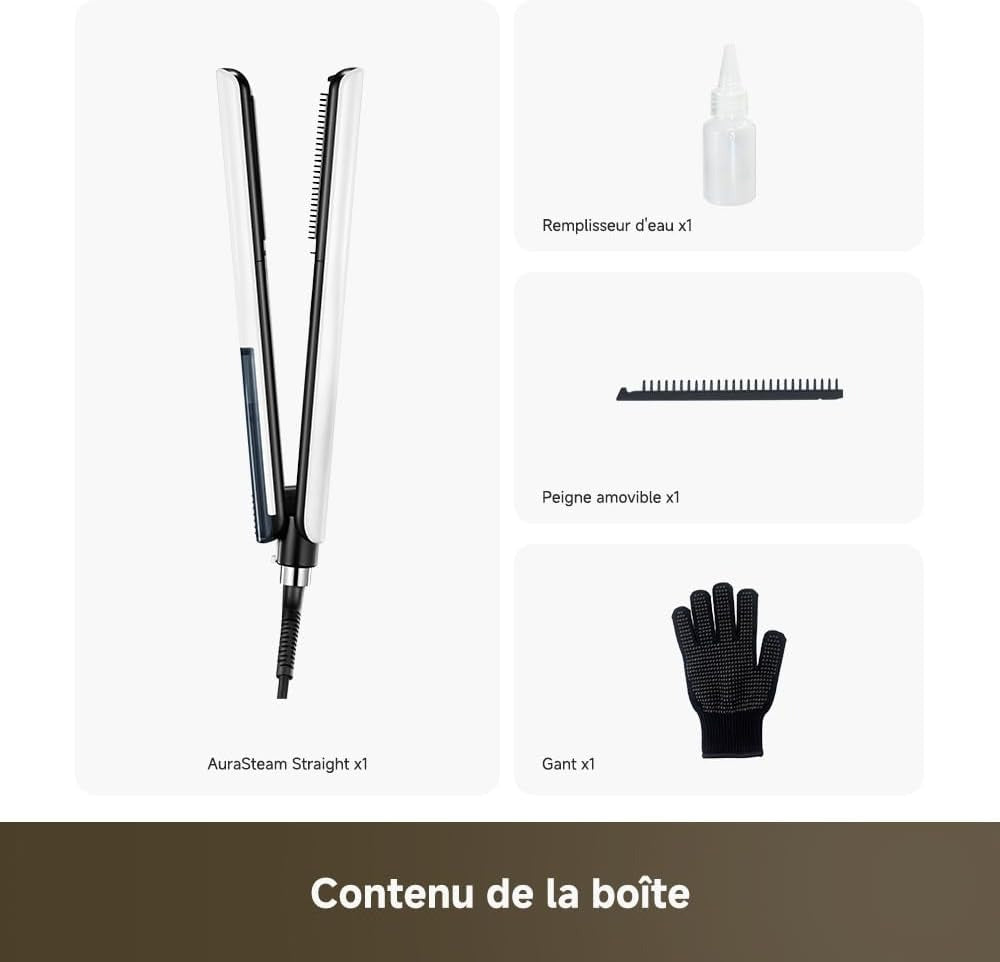 Dreame Lisseur pour cheveux SteamSleek