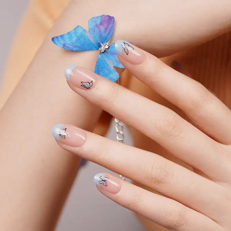 MeoMagic 14-131 Autocollants gels pour ongles - 20 pièces