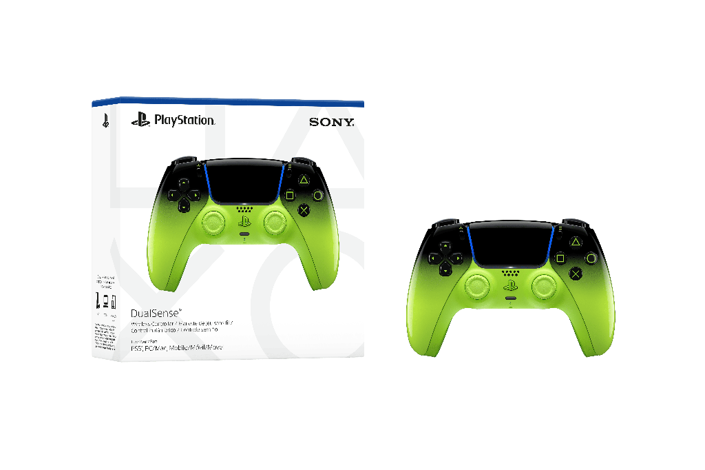 Sony Manette PS5 sans fil Dualsense - Hyperpop Edition - Remix Green