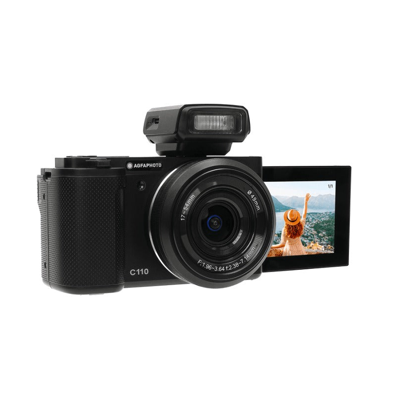 AgfaPhoto Realishot C110 1/3,06" 24 MP CMOS Appareil Photo Compact Noir