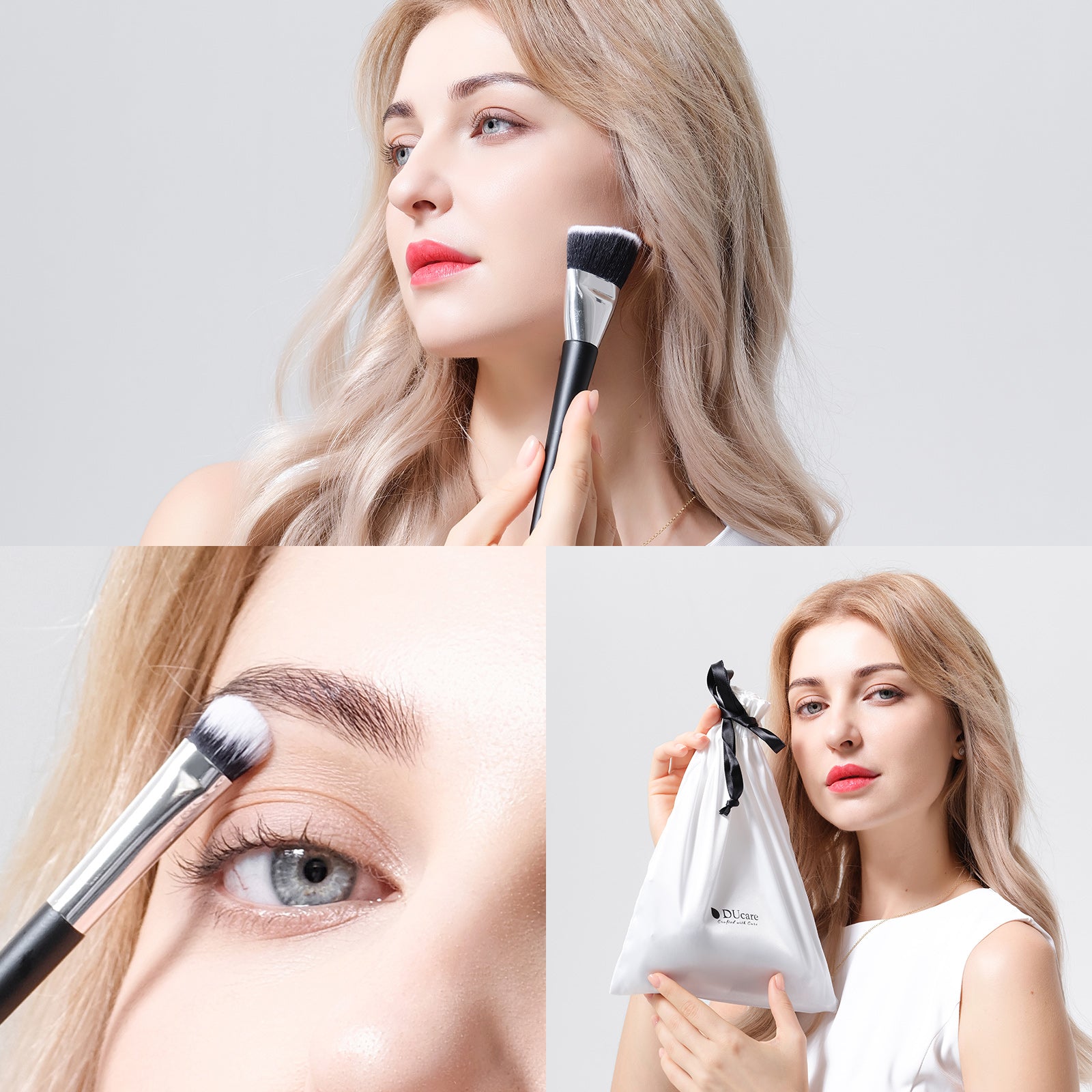 DUcare Lot professionnel de pinceaux de maquillage 32 pièces