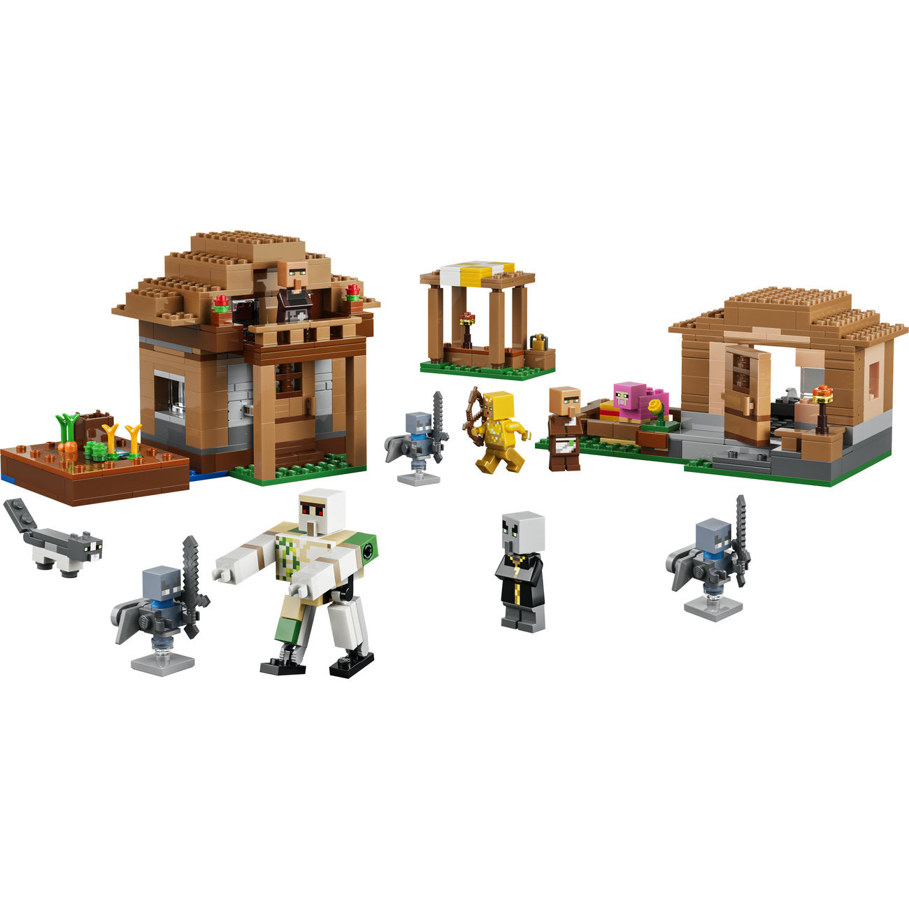 LEGO Minecraft 21596 L'Évocateur à l'attaque du village