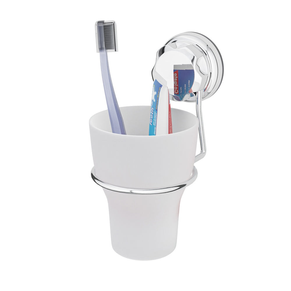 COMPACTOR Bestlock Porte-Brosse à Dents à Ventouse Chrome