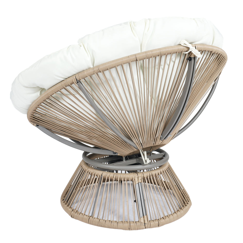 HOME DECO FACTORY Fauteuil en osier Cancun M2