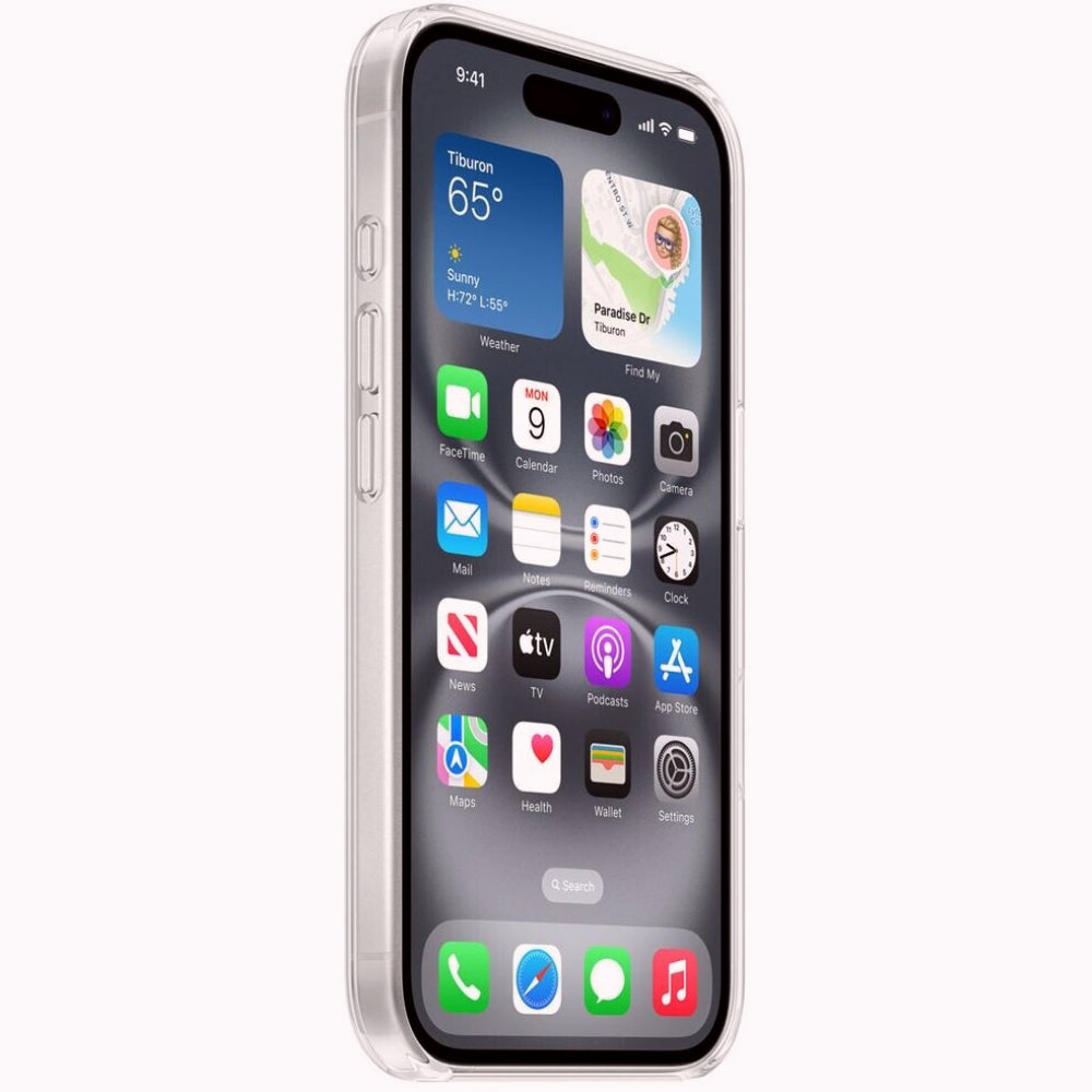 Apple coque transparente avec MagSafe pour iPhone 16 Plus
