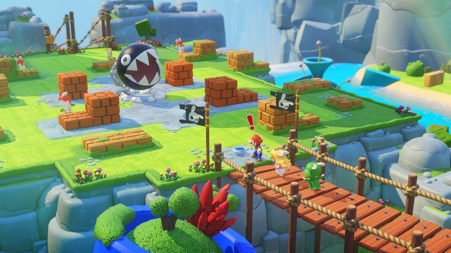 Ubisoft Mario + Les Lapins Crétins Kingdom Battle - Code de téléchargement - Switch - Version française