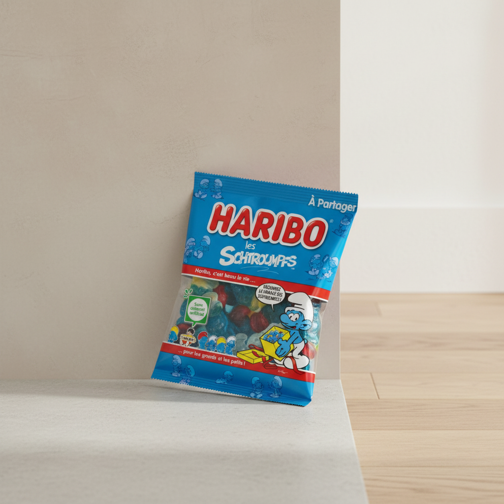 Haribo Bonbons Schtroumpfs - 120 g