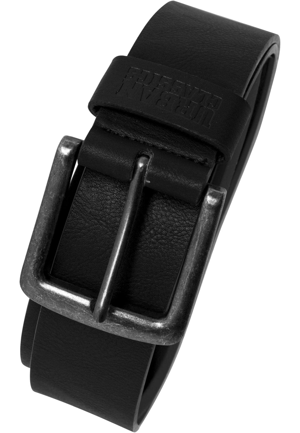 Urban Classics Ceinture en Similicuir Noir