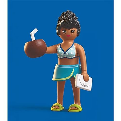 PLAYMOBIL Set de Figurines Vacances à la Plage