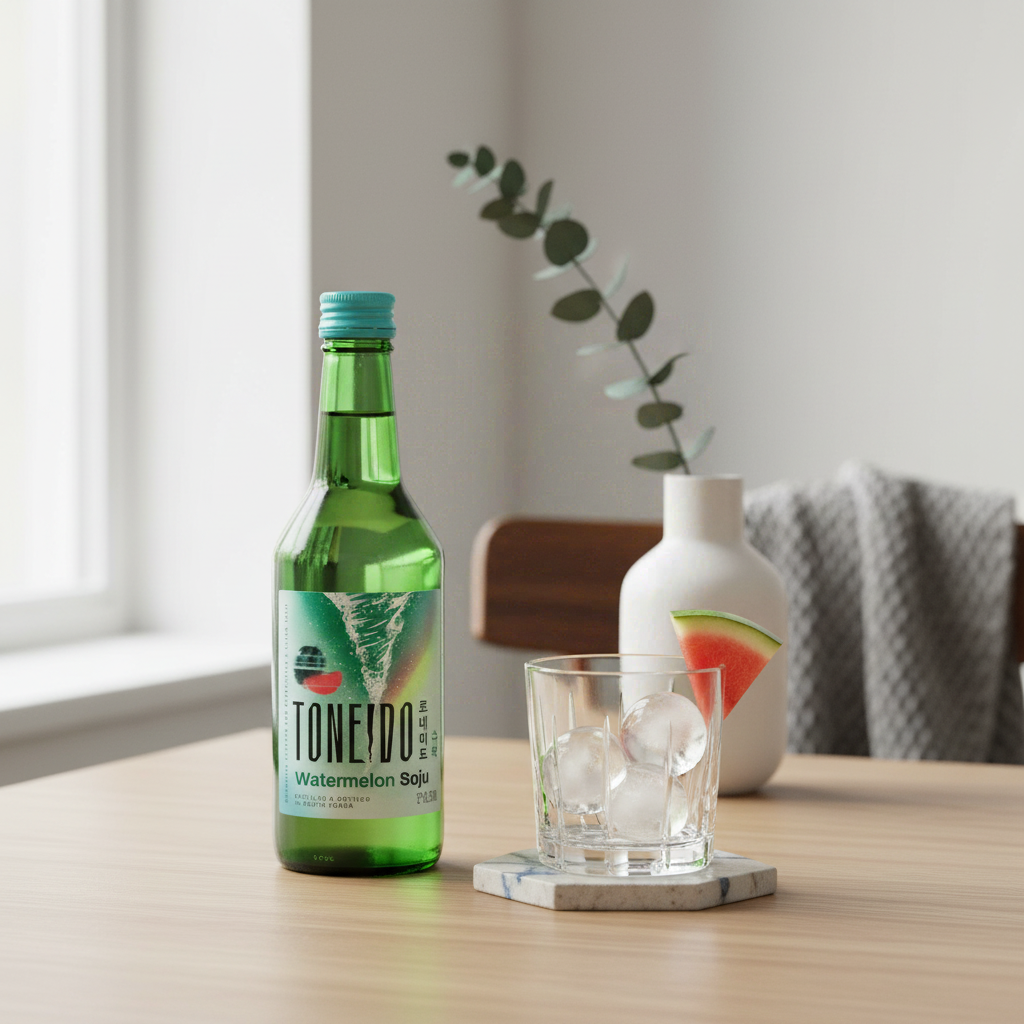 TONEIDO Soju à la pastèque 12 % - 36 cl