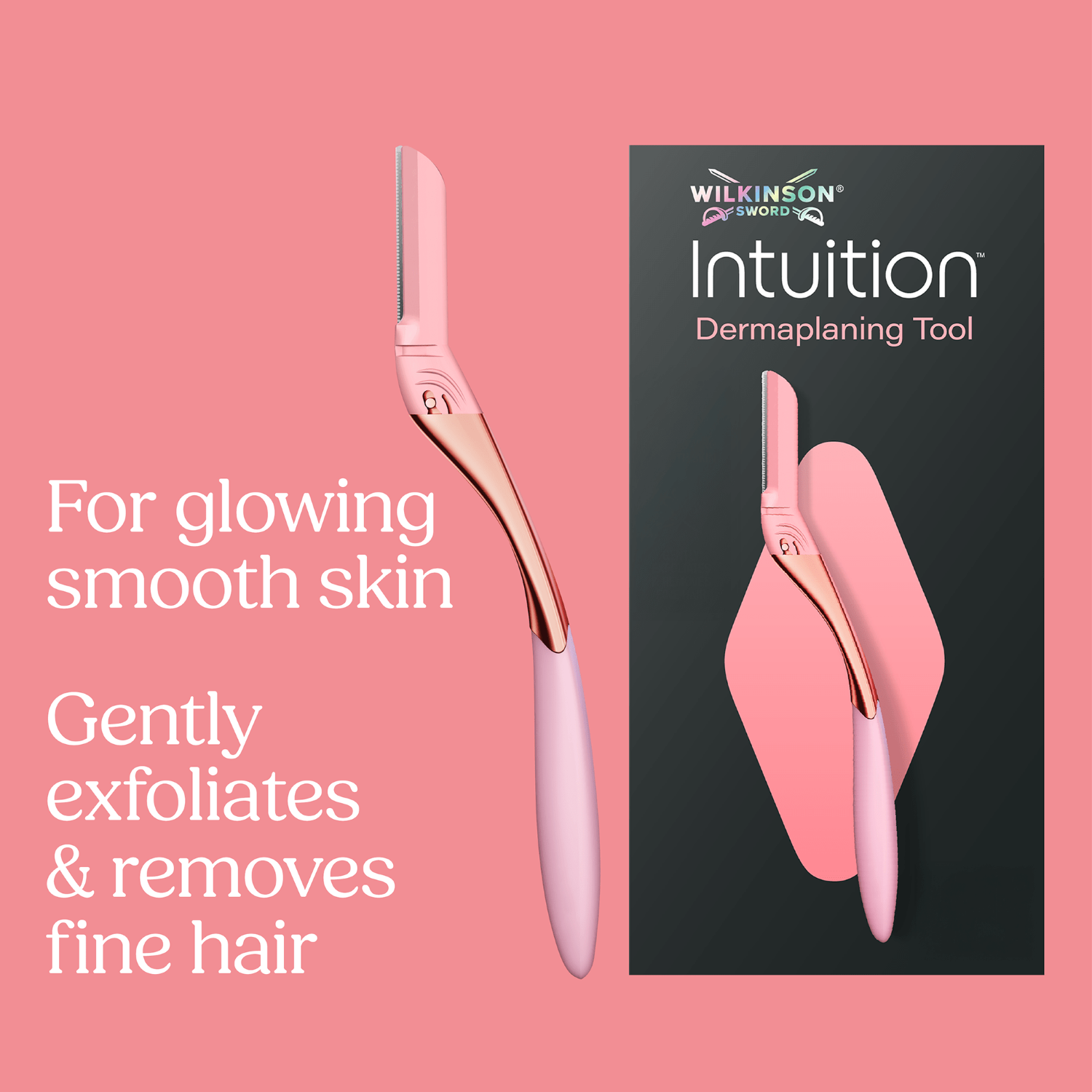 WILKINSON SWORD Intuition - Outil Dermaplaning - Pour Femme - 3 Recharges