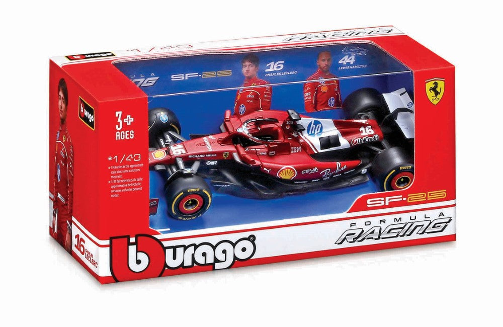 Bburago 1/43 Formule 1 Ferrari SF 25 GP d'Australie #Leclerc