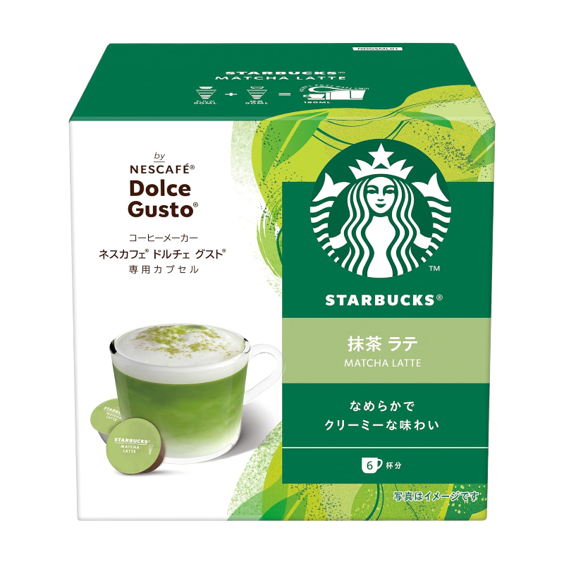 Nestlé NESCAFE Dolce Gusto SB Latte au matcha 6 pièces