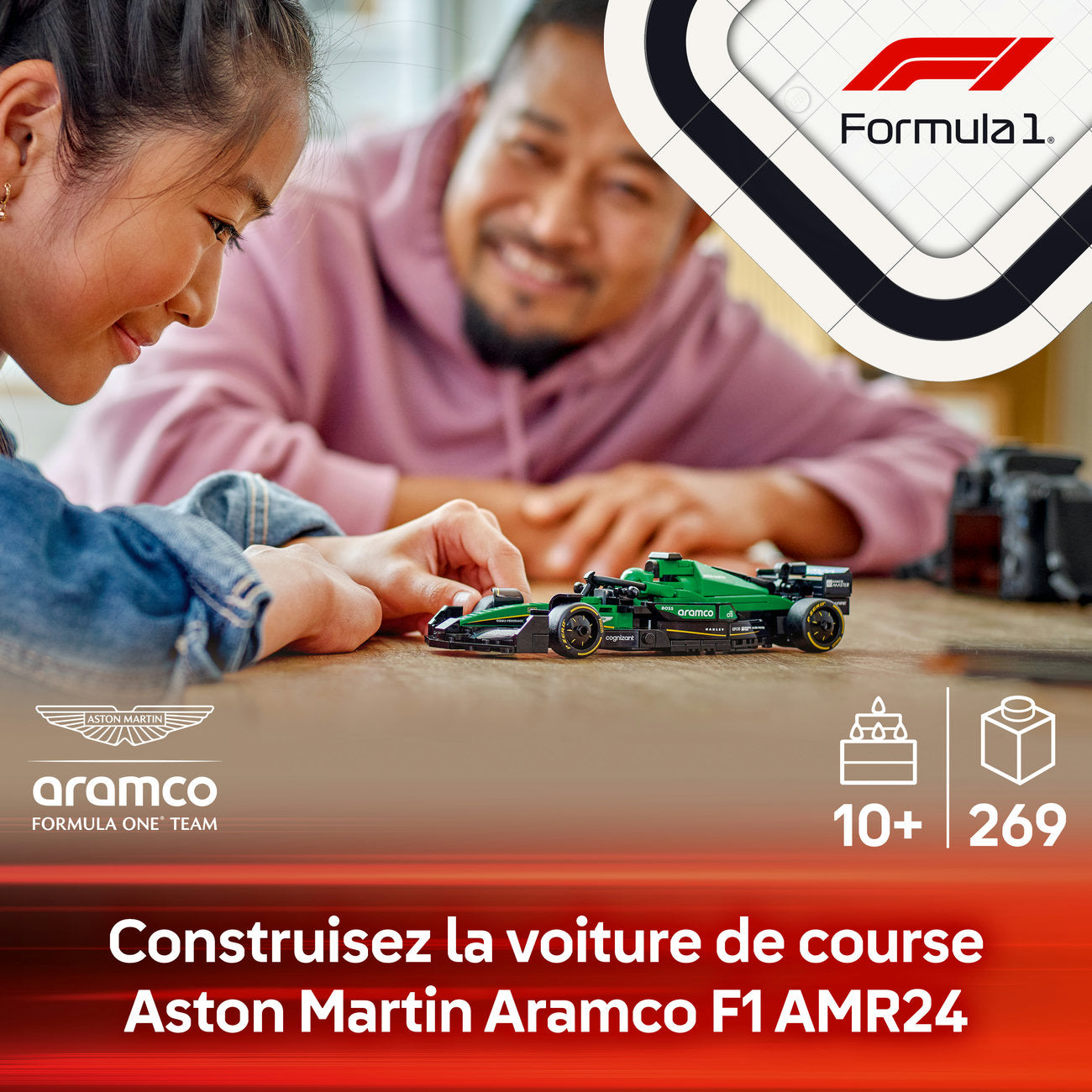 LEGO Speed Champions 77245 Voiture F1® Aston Martin Aramco AMR24