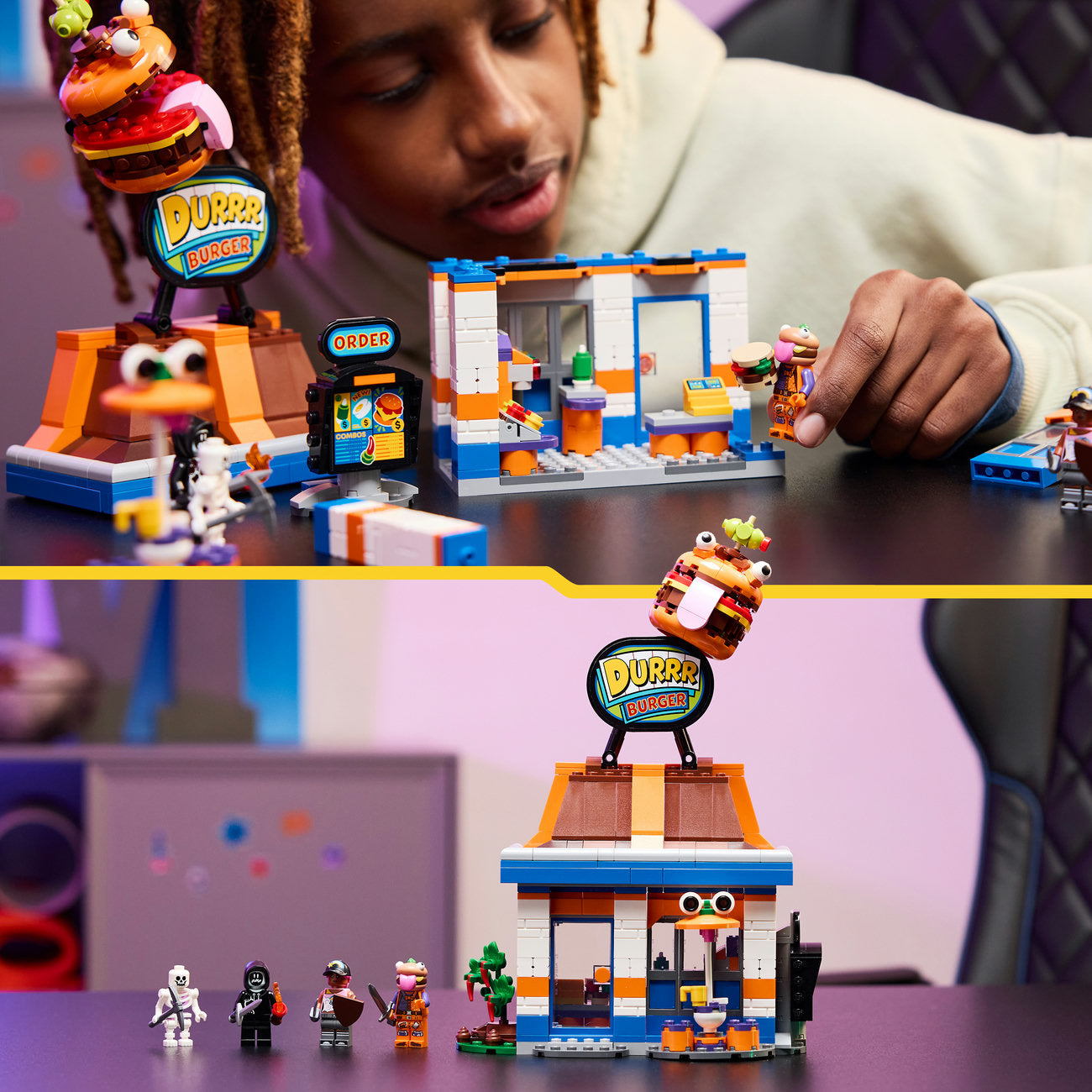 LEGO Fortnite 77076 Pack Restaurant Durrr Burger