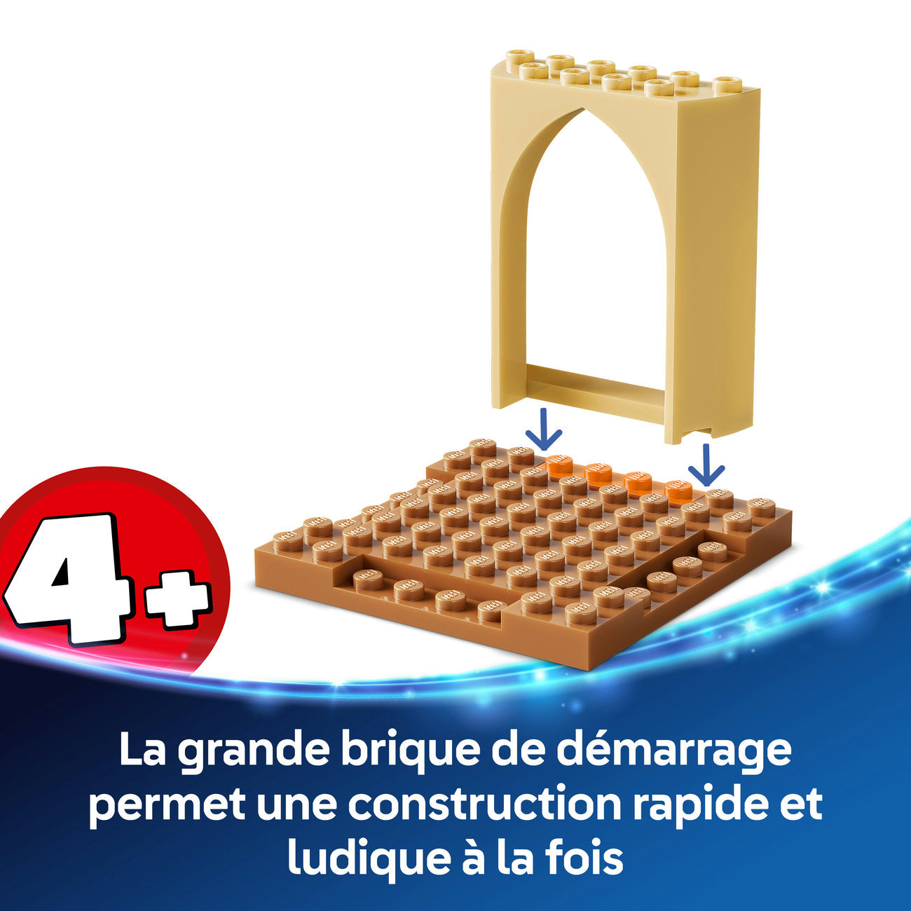 LEGO Disney Moana Ensemble de Construction Maison de Village et Canot 43282